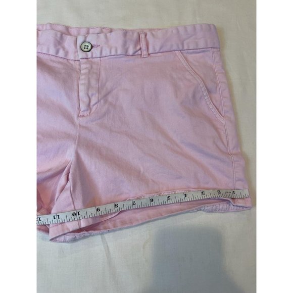 JACHS Womens Girlfriend Shorts Mid Rise Slash Pockets Lightweight Pink Size 10 - Picture 6 of 8